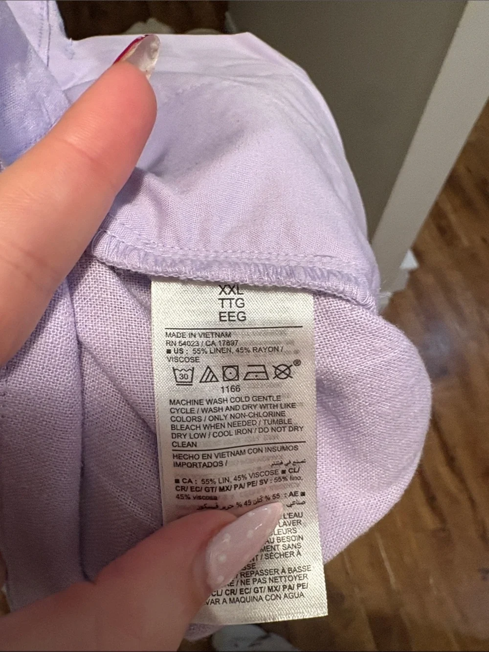 NWT Old Navy Extra High-Waisted Wide-Leg Linen-Blend Taylor Pants - Picture 8 of 8